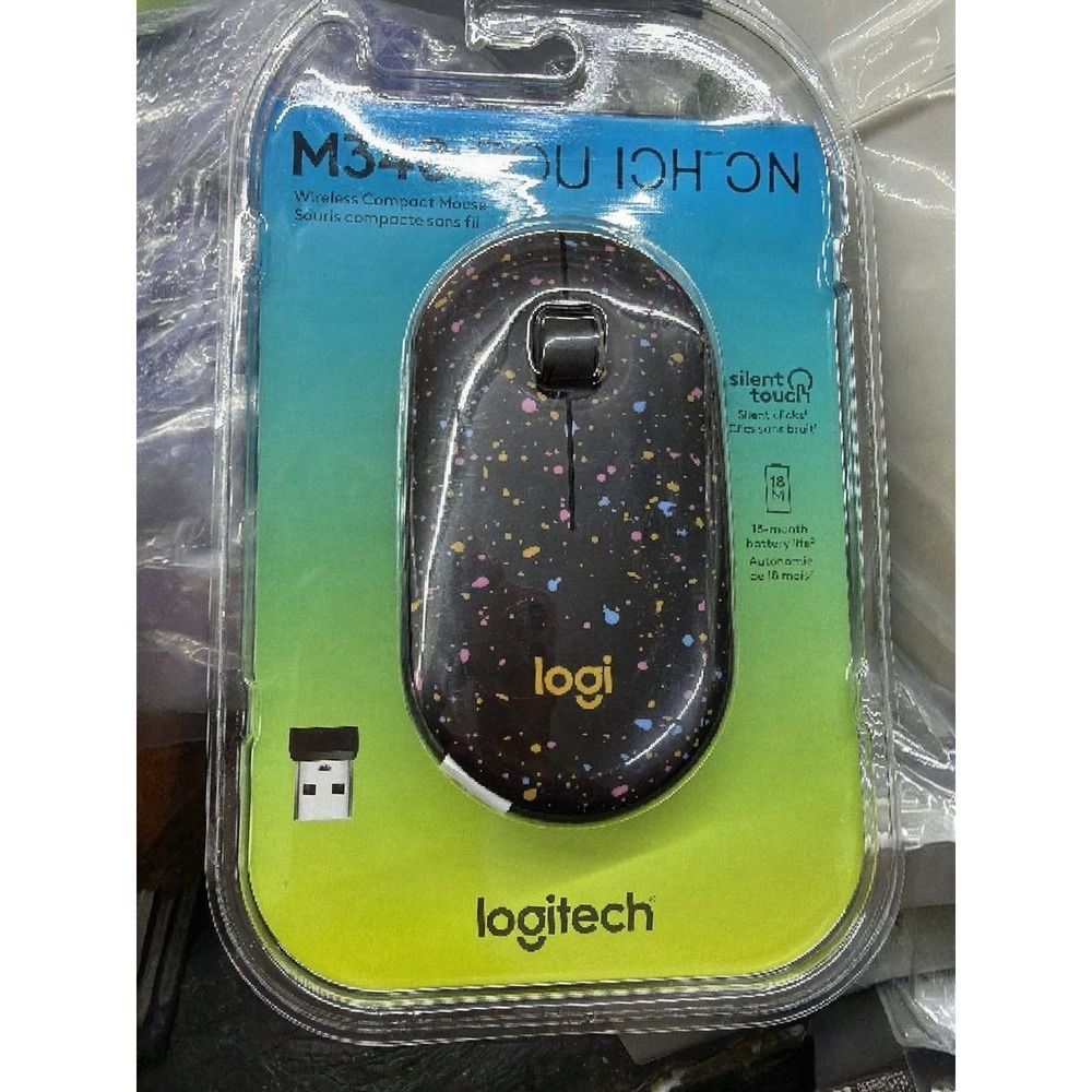 Logitech wireless optical mouse; M340 Design Collection